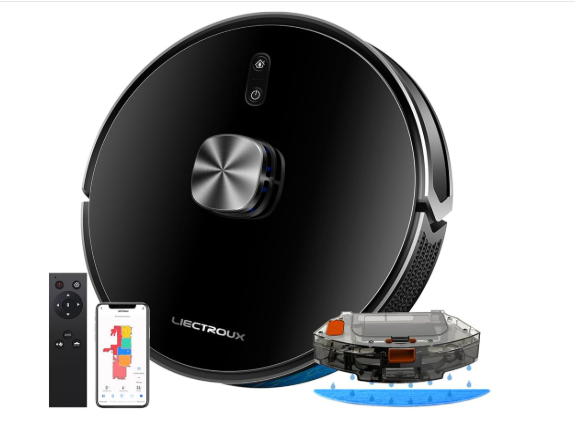 robô aspirador automático com controle por aplicativo