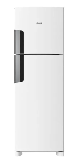 Geladeira Consul Frost Free 377L CRM44MB branca duplex vista frontal