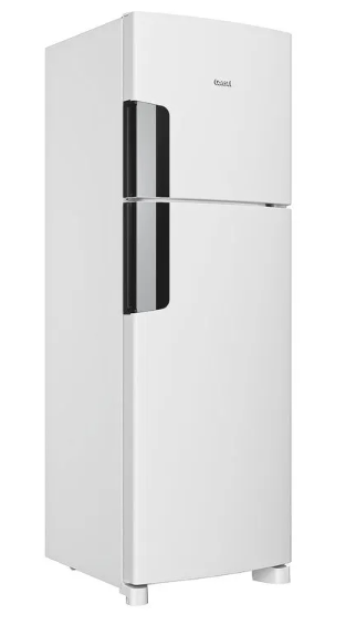 Geladeira Consul CRM44MB Frost Free 377 litros vista lateral com design moderno